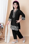 HK 224 Heavy Crep Kids Wear Top With Bottom Dupatta Wholesale Clothing Distributors In India